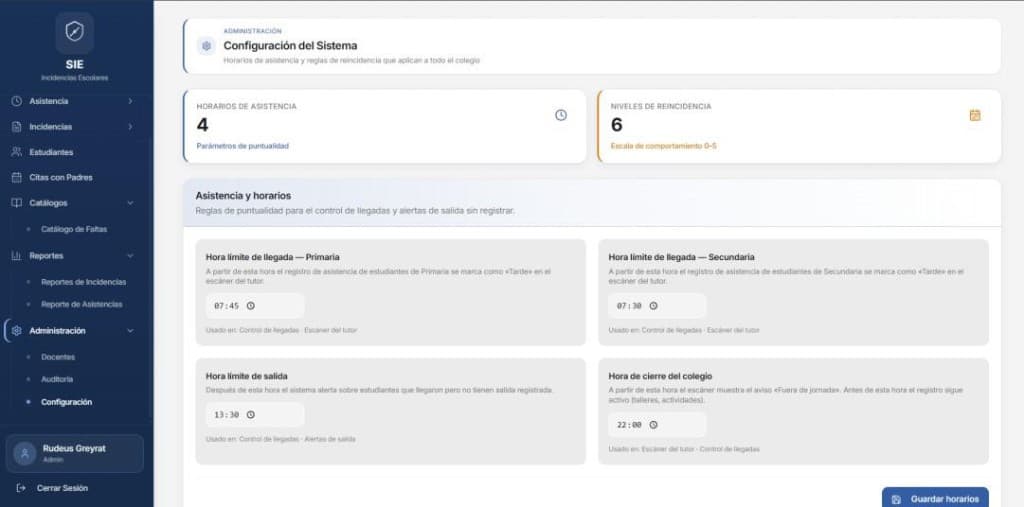 Configuración
